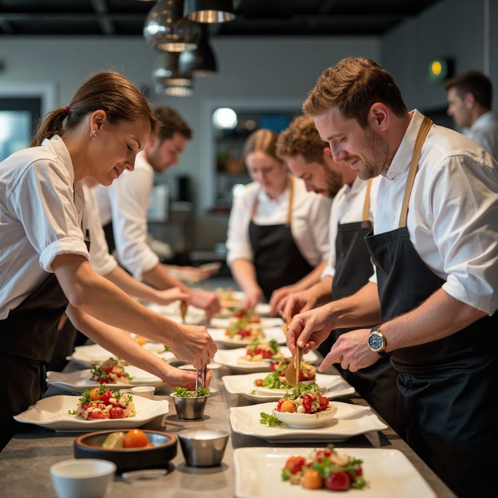 Sfida culinaria di gruppo